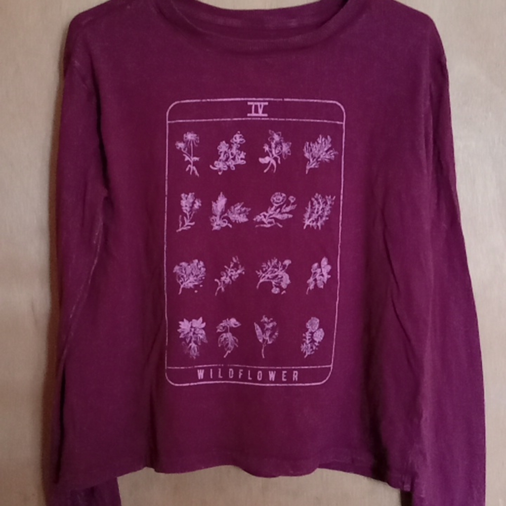 Wildflower icon shirt